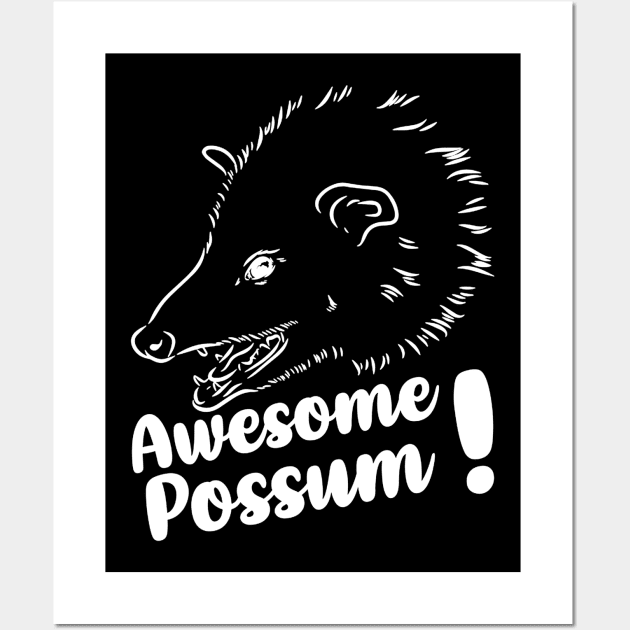 OPOSSUM QUOTES FOR AWESOME POSSUM LOVERS Wall Art by RickandMorty